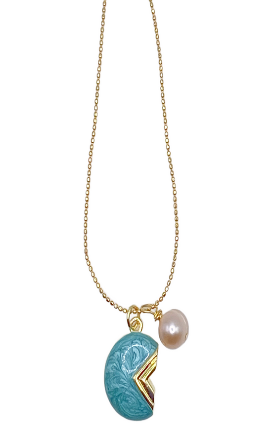 Ocean Pearl Necklace- SAMPLE SALE