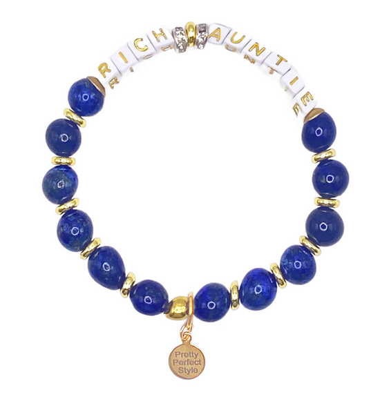 Rich Auntie Bracelet (Lapis)