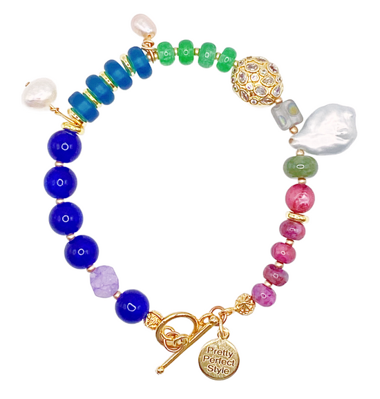 Jewel Tone Pave Bracelet