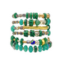 Malachite SuperStack Bracelet OOAK