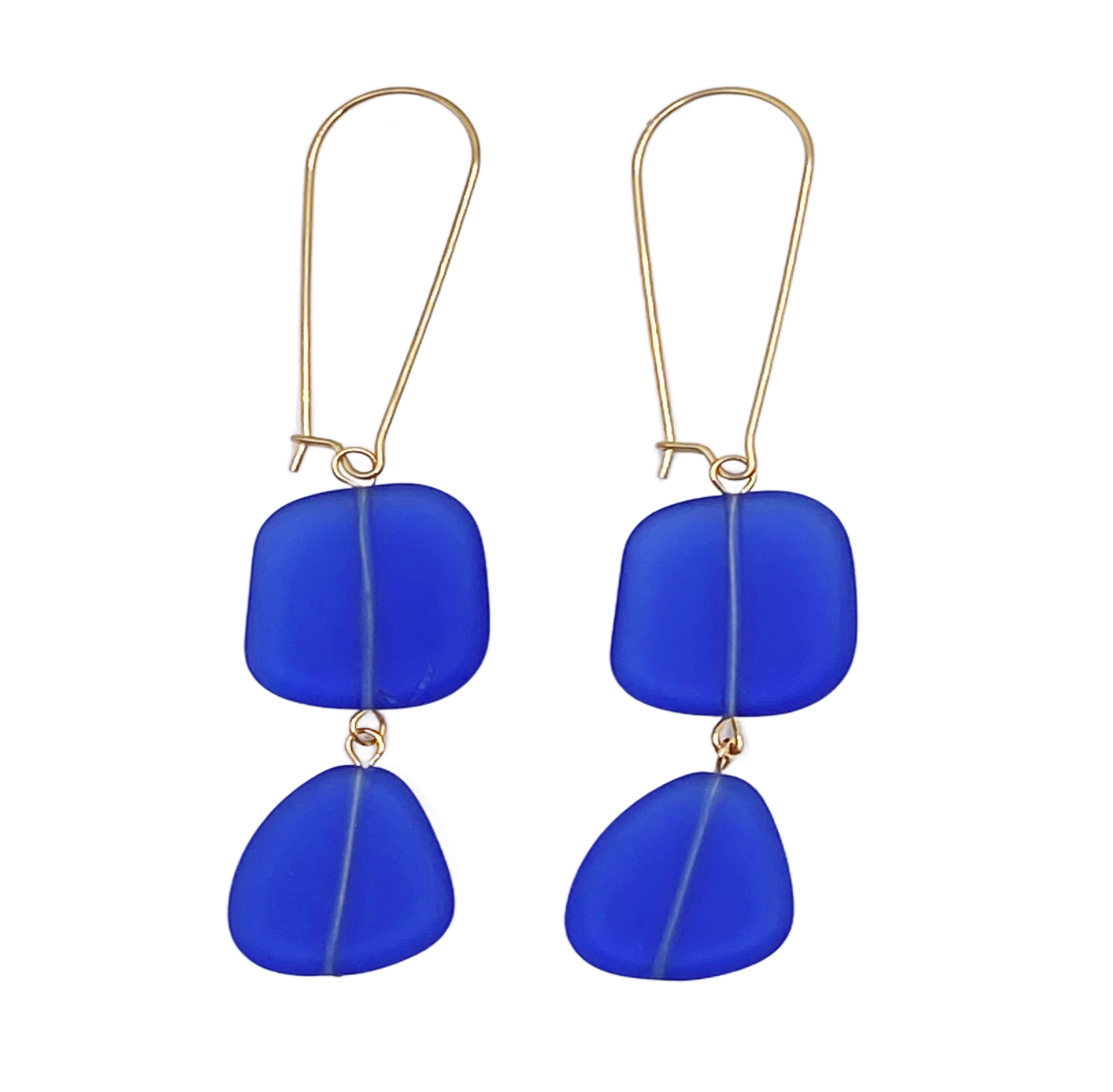 Glass Disco Earrings Pretty Perfect Style