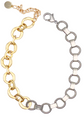 Gold and Silver Chunky Choker