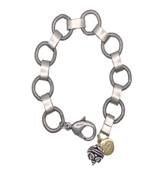 Silver Chunky Chain Bracelet