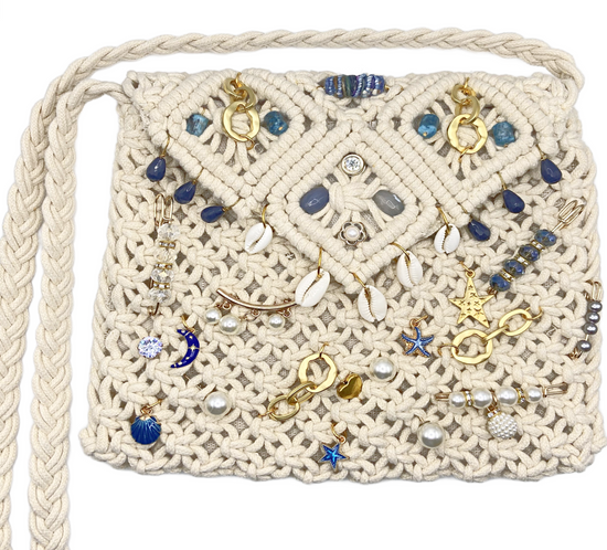 Crotchet Charm Crossbody Purse