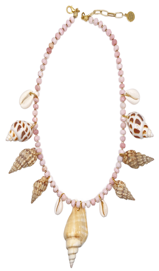 Coral-ina Seashell Necklace