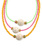 Shive Shell Neon Necklace