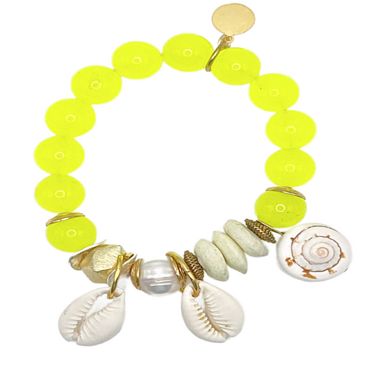 Neon Shell Collection Bracelet