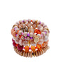 Fall Sunset One of a Kind Wire Wrap Bracelet