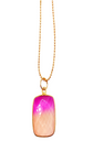Ombre Sunset Charm Necklace