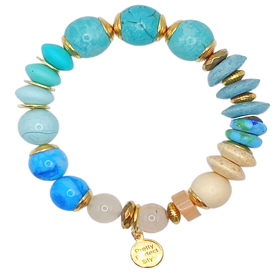 50 Shades of Turquoise Bracelet