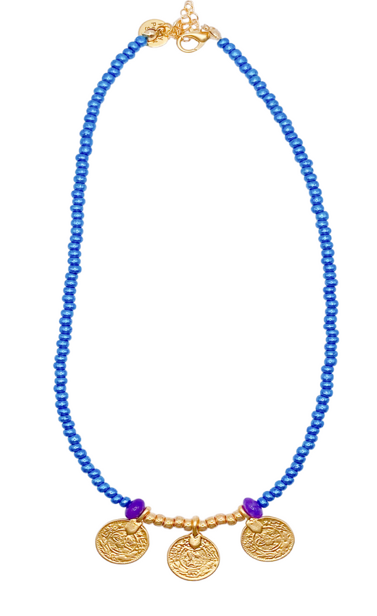 Gold Coin One of a Kind Necklace